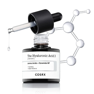 Cosrx حمض الهياليرونيك 3% | السيراميدات | عوامل الترطيب الطبيعية | مرطب للبشرة | حشو التجاعيد