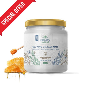 infinity naturals ماسك البشرة بعسل النحل وعرق السوس 200 جم