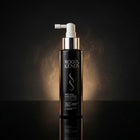Roots & Ends Anti Hair Loss Spray 120 ml black bottle with golden glow