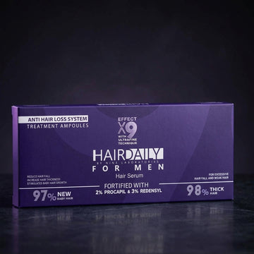 علبة أمبولات Hair Daily للرجال