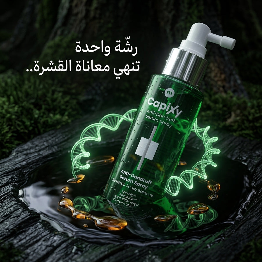 Capixy Advanced Leave-In Treatment Spray for Dandruff & Itching - 120 ml