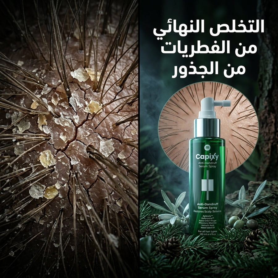 Capixy Advanced Leave-In Treatment Spray for Dandruff & Itching - 120 ml