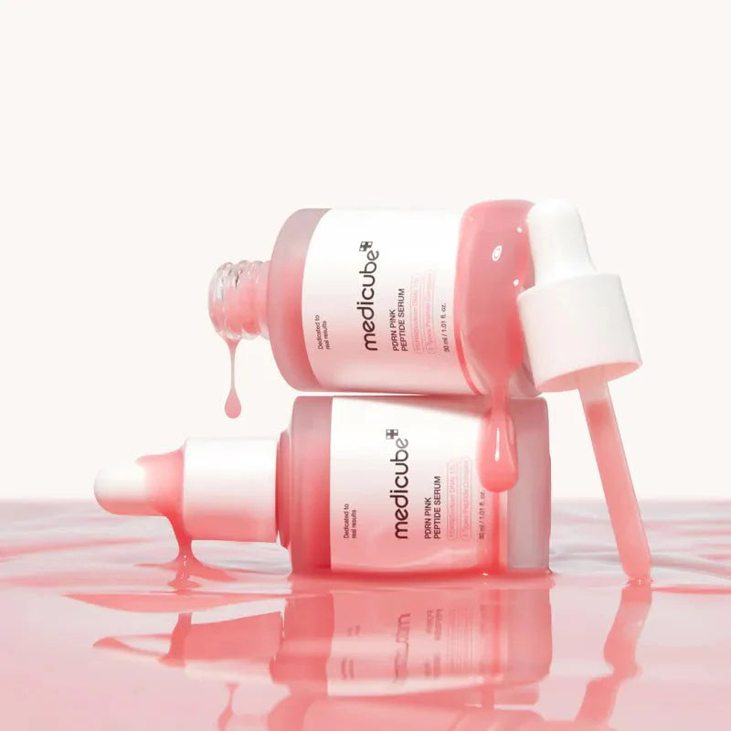 Medicube PDRN pink peptide serum - سيروم الحمض النووي للسلمون بالببتيدات الوردية