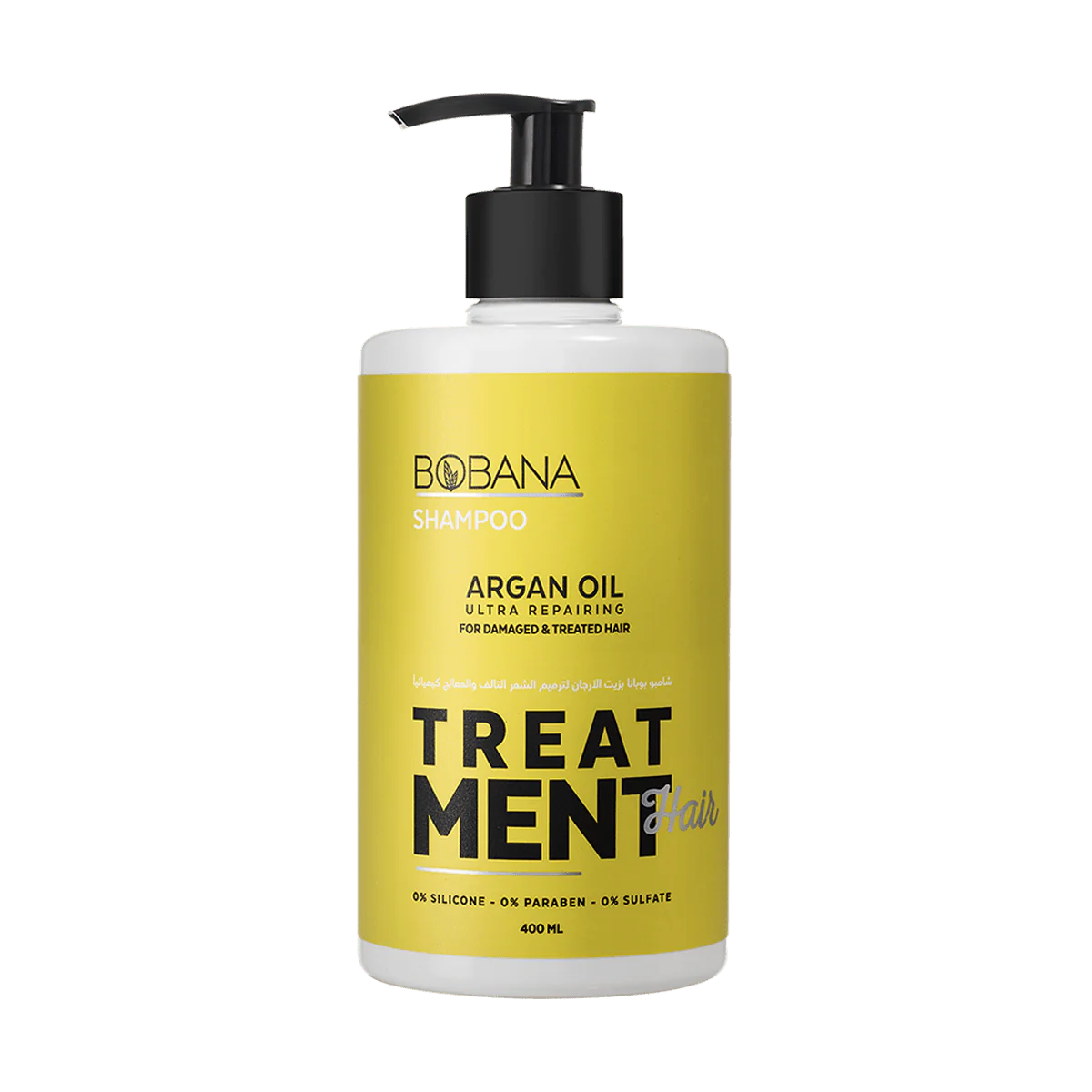 Bobana Shampoo with Argan Oil hair treatment 400 ml
