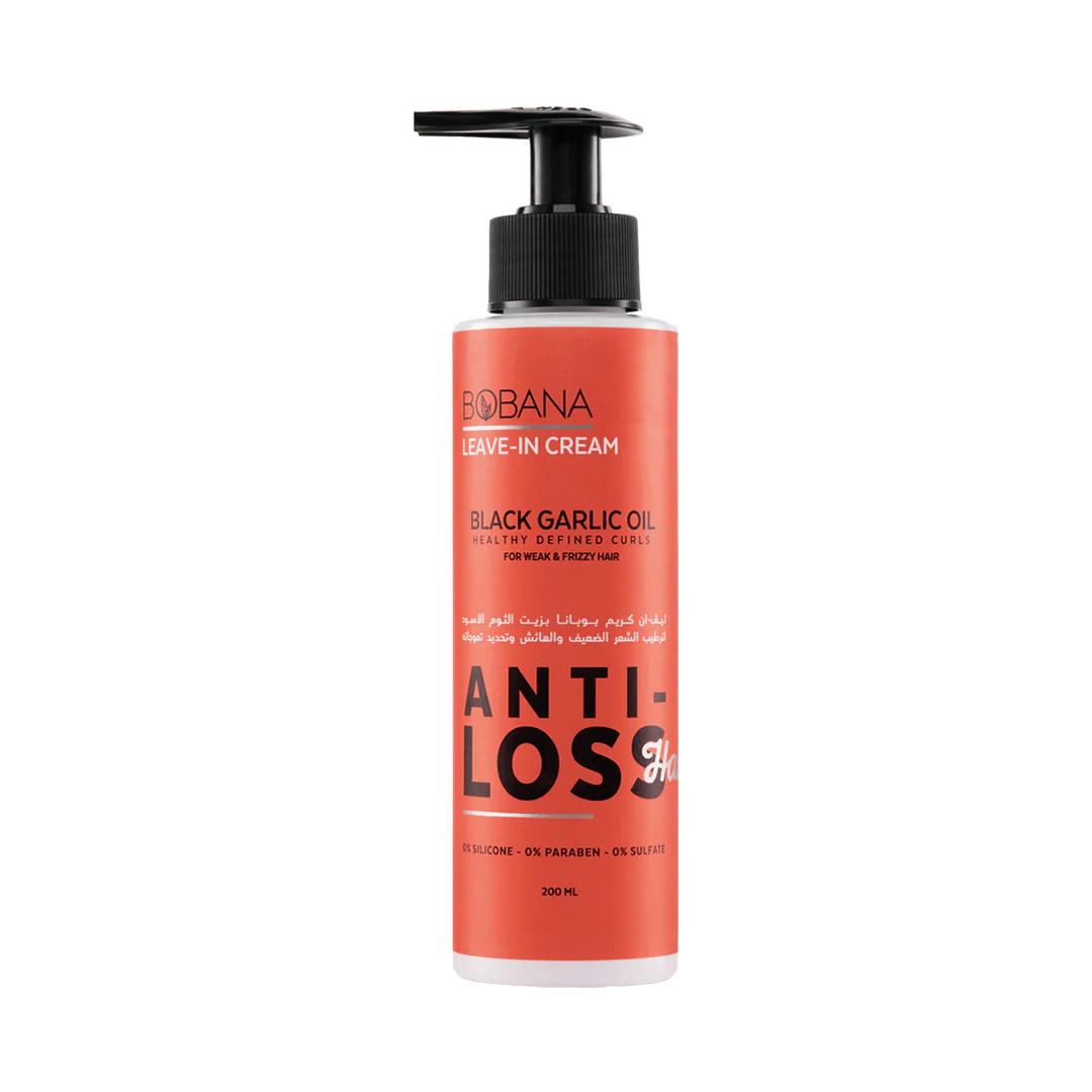 Bobana Anti-Hairloss Leave-in Cream With Black Garlic 200 ml