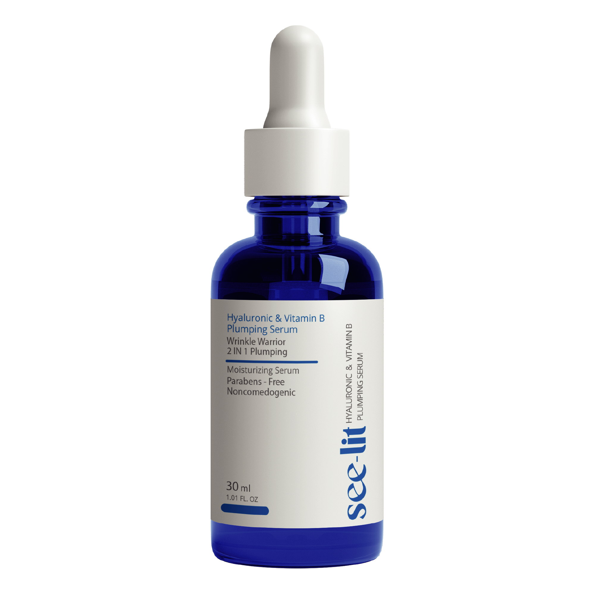 SEE-LIT See Lit Hyaluronic Acid & Vitamin B Plumping Face Serum 30ml