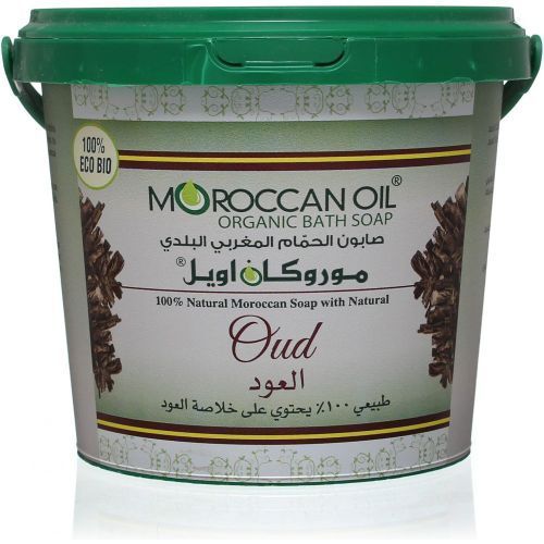 moroccan oil soap 850g صابون حمام مغربي - العود - soap